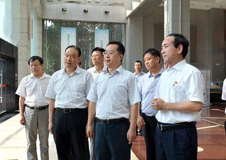 【陕鼓集团】陕西省副省长陆治原：陕鼓发展走在行业前列 具备旗号与标杆意思