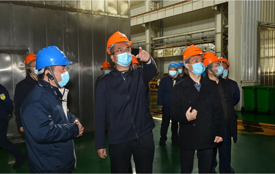 【陕鼓集团】西安市委常委、、市委统战部部长杨广亭深刻陕鼓实地调研领导疫情防控及复工复产工作