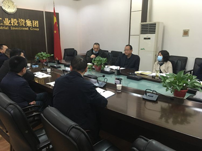 集团辅导胡治刚主持召开西安起重机总厂清场工作推动会