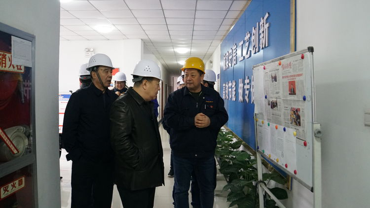 集团辅导金辉带队赴尺度电梯、、、尺度热处置进行工作调研